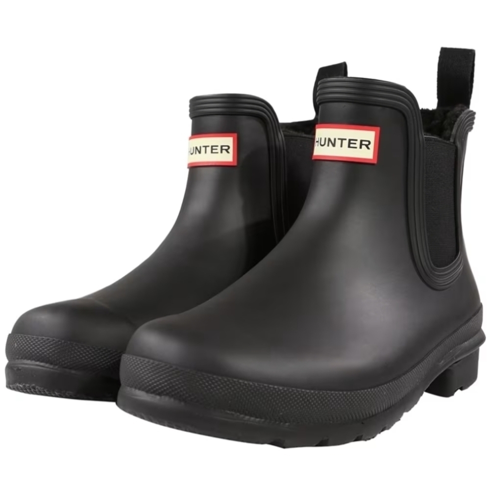 Hunter with original insulated Chelsea boots